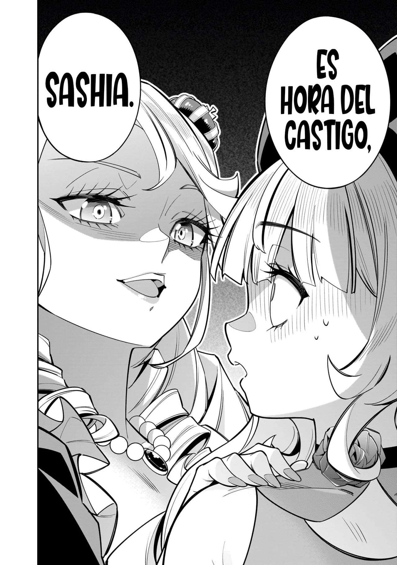 Para desafiar a la muerte creare un harem yuri para sobrevivir! Capitulo 8.2 página 21