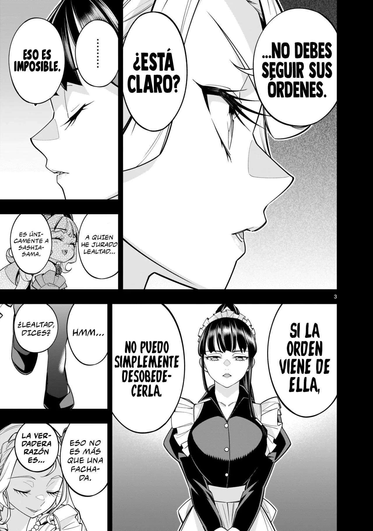 Para desafiar a la muerte creare un harem yuri para sobrevivir! Capitulo 8.2 página 5