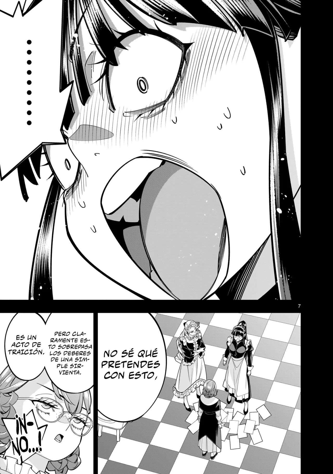 Para desafiar a la muerte creare un harem yuri para sobrevivir! Capitulo 8.2 página 9