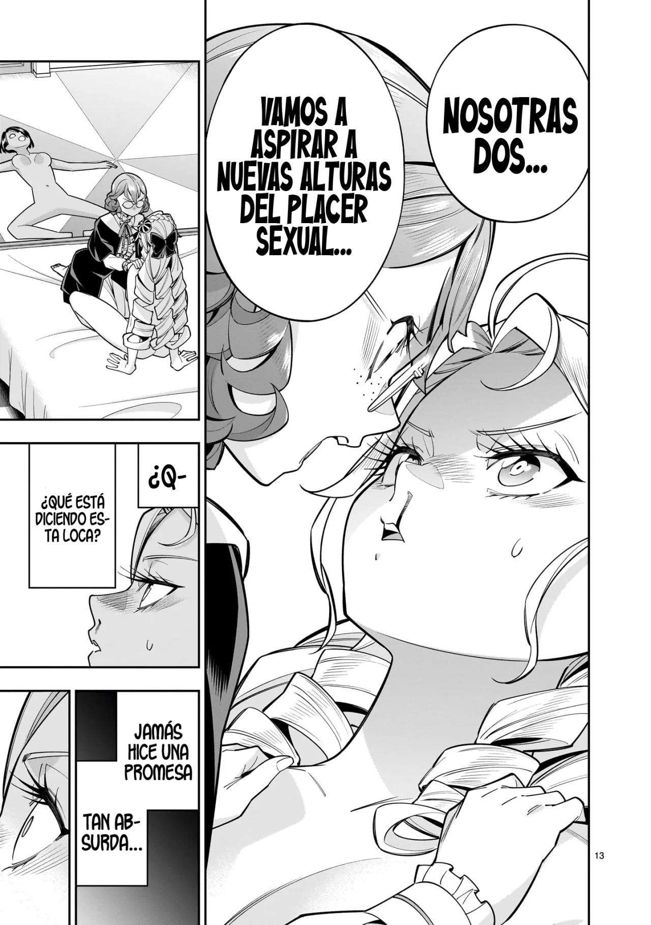 Para desafiar a la muerte creare un harem yuri para sobrevivir! Capitulo 8 página 15