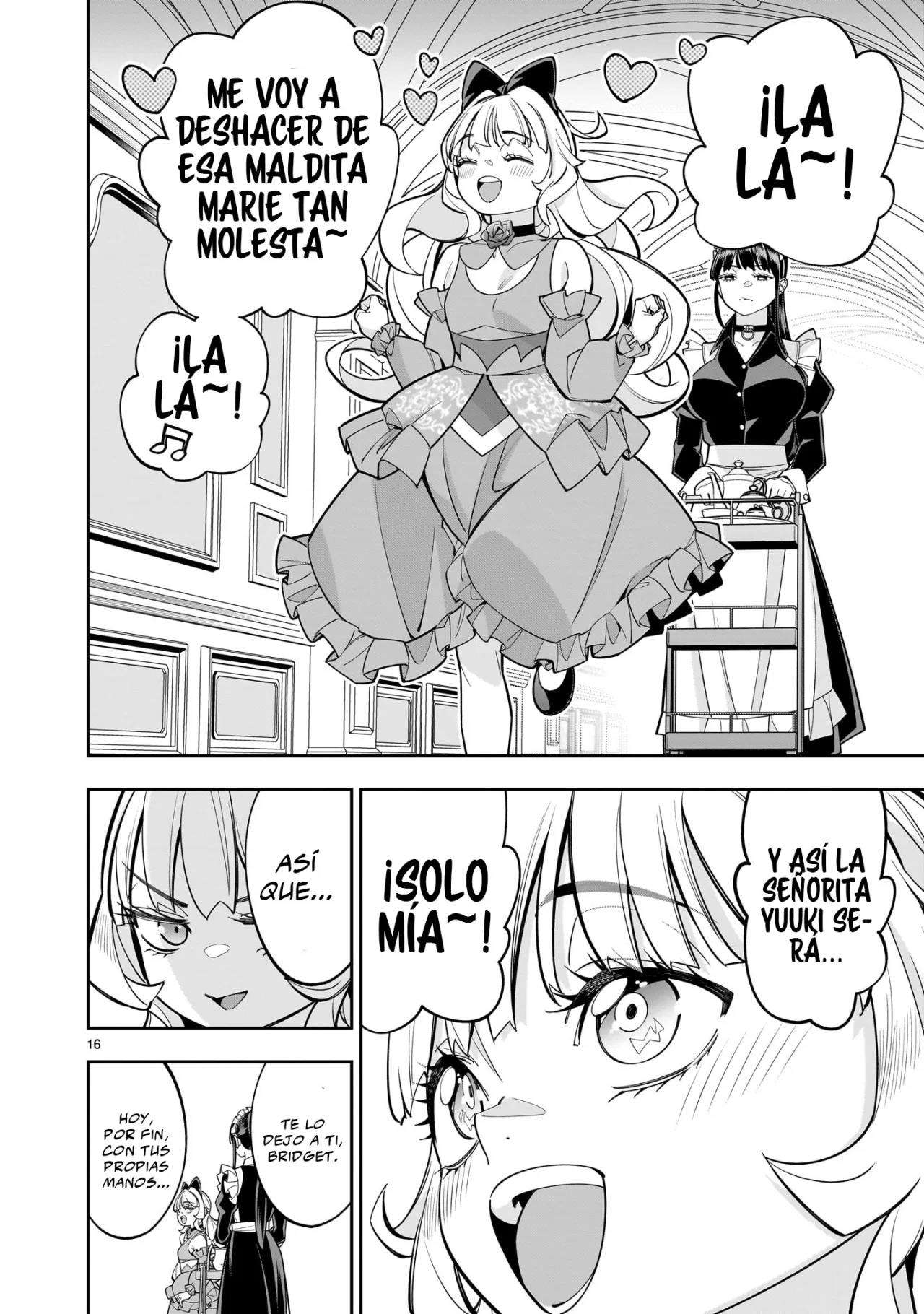 Para desafiar a la muerte creare un harem yuri para sobrevivir! Capitulo 8 página 18