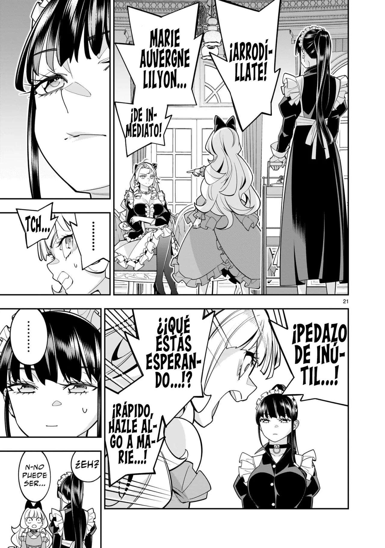 Para desafiar a la muerte creare un harem yuri para sobrevivir! Capitulo 8 página 23