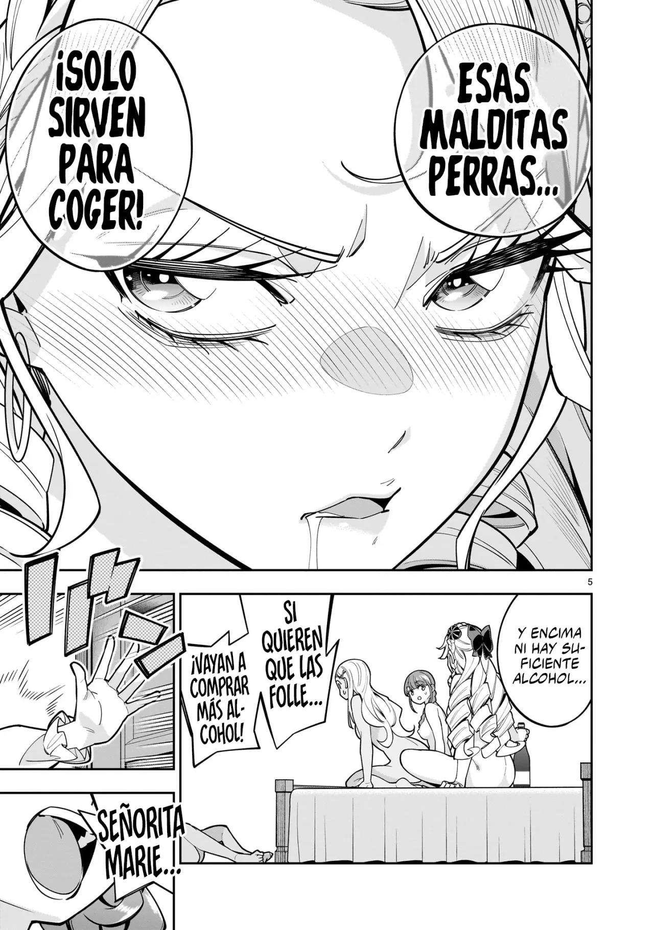 Para desafiar a la muerte creare un harem yuri para sobrevivir! Capitulo 8 página 7