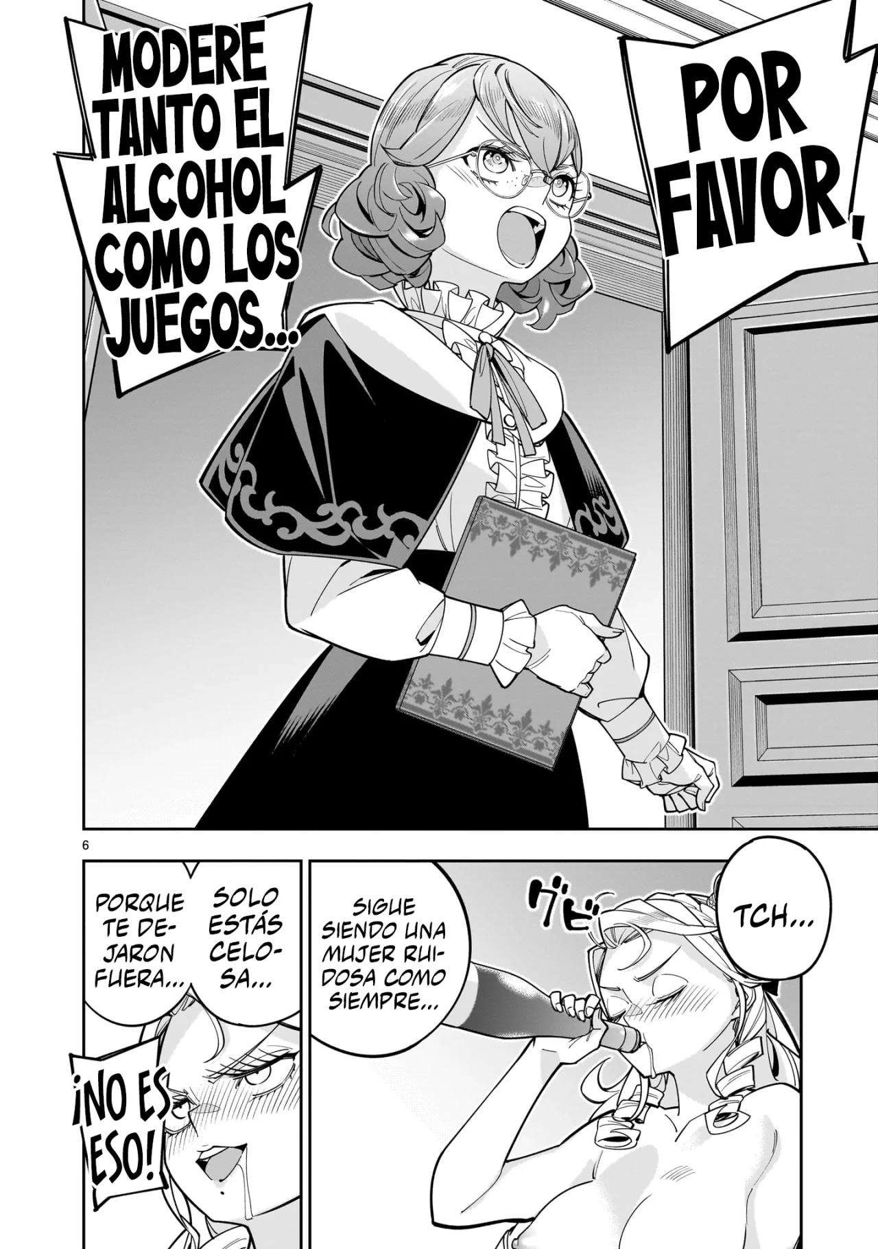 Para desafiar a la muerte creare un harem yuri para sobrevivir! Capitulo 8 página 8