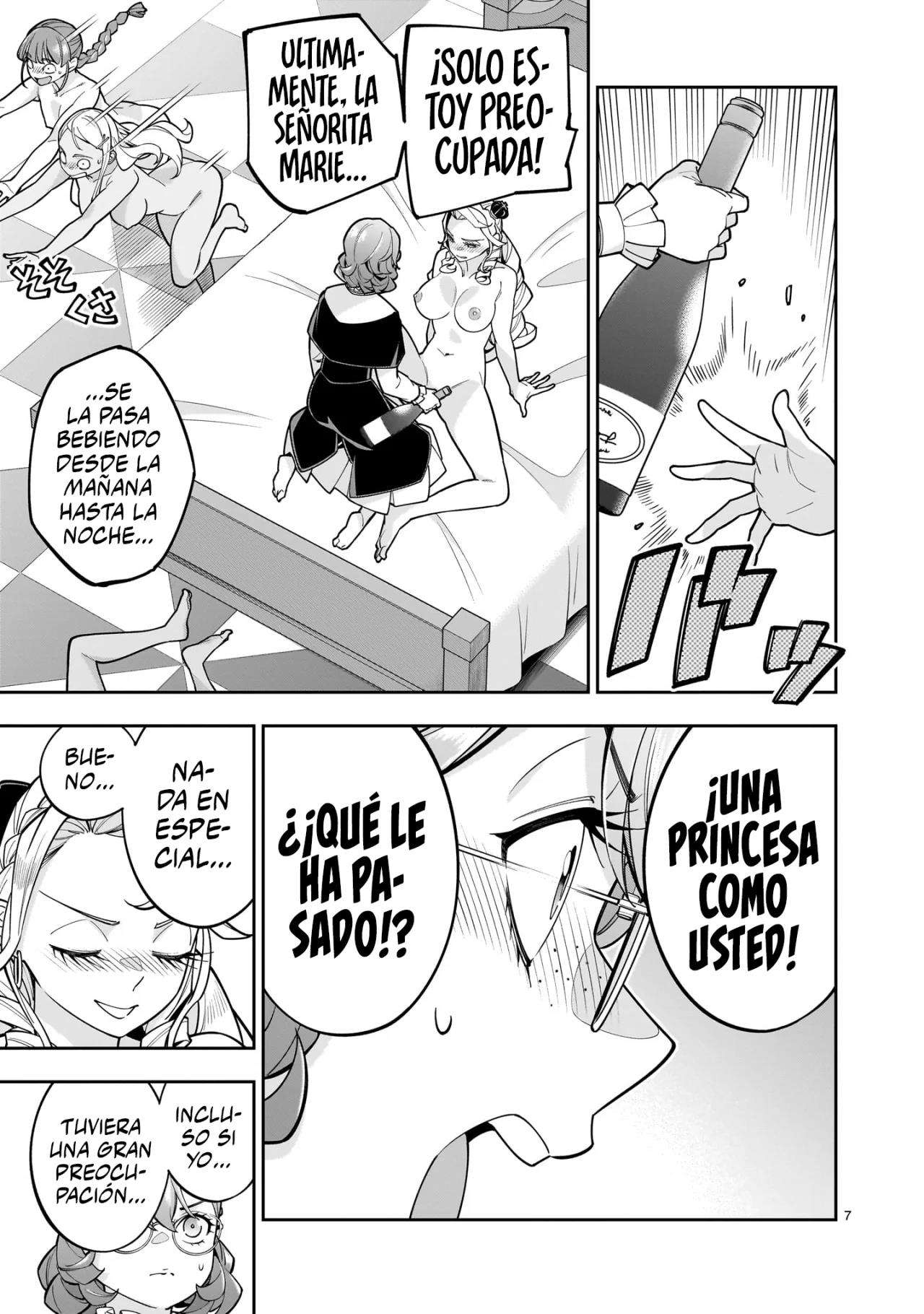 Para desafiar a la muerte creare un harem yuri para sobrevivir! Capitulo 8 página 9