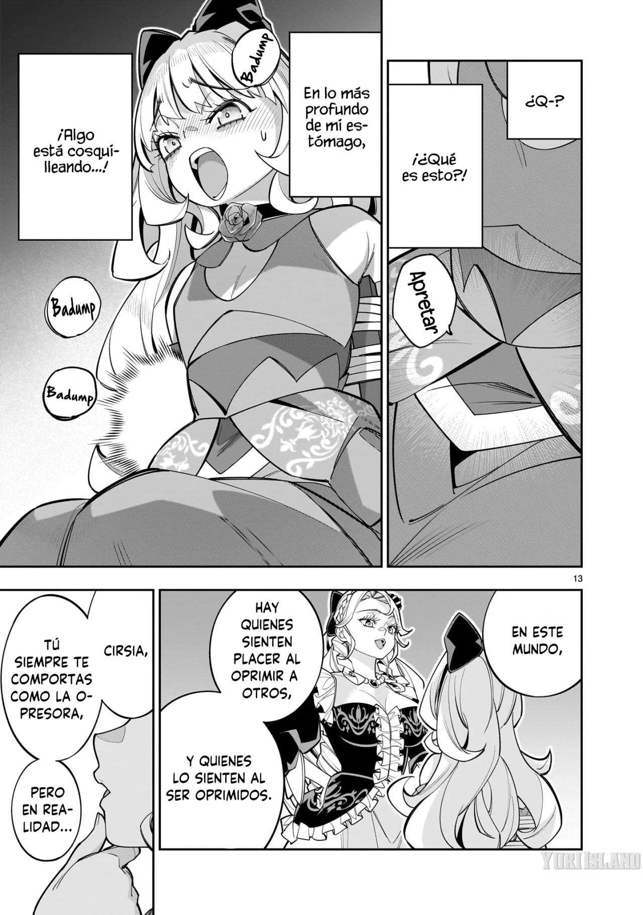 Para desafiar a la muerte creare un harem yuri para sobrevivir! Capitulo 9 página 14