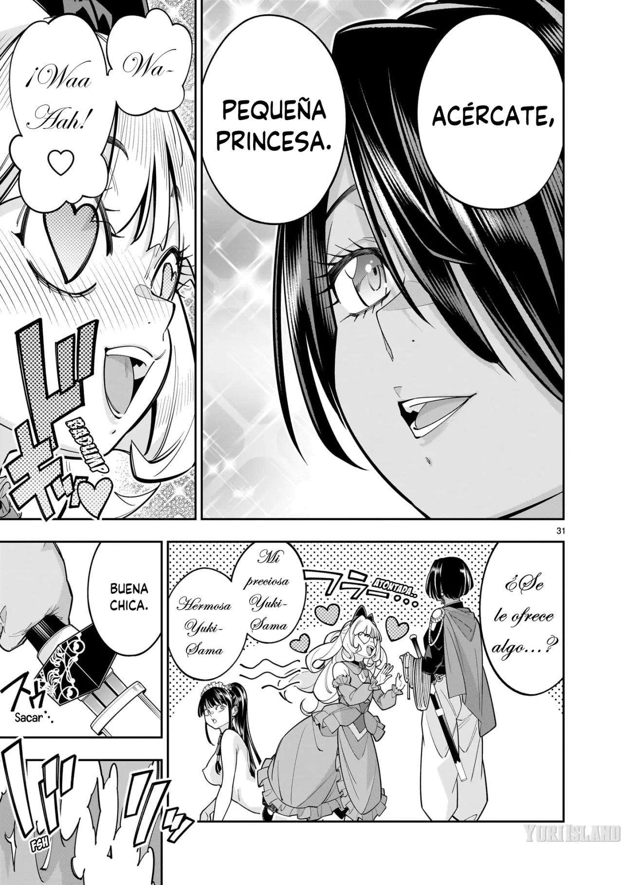 Para desafiar a la muerte creare un harem yuri para sobrevivir! Capitulo 9 página 32