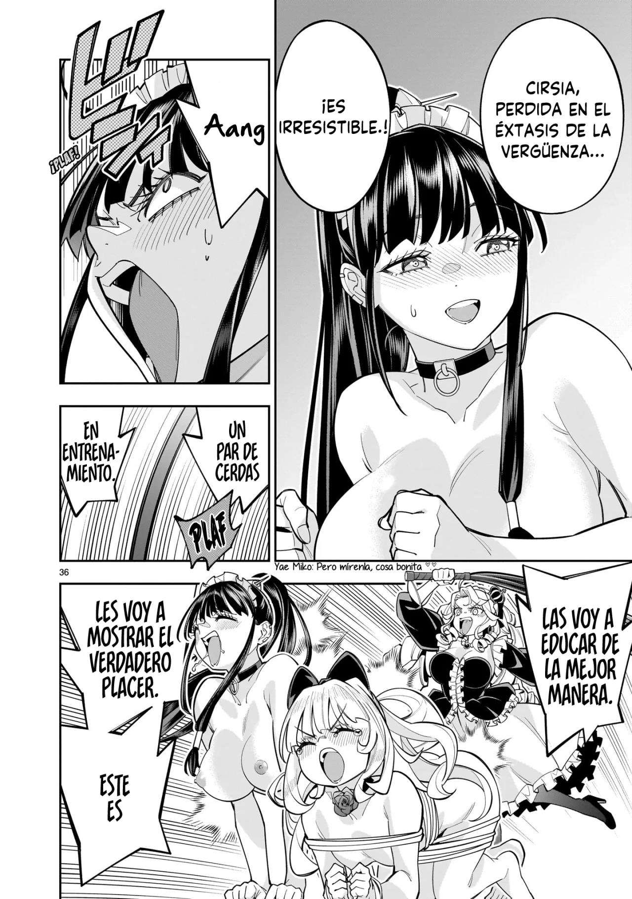 Para desafiar a la muerte creare un harem yuri para sobrevivir! Capitulo 9 página 37