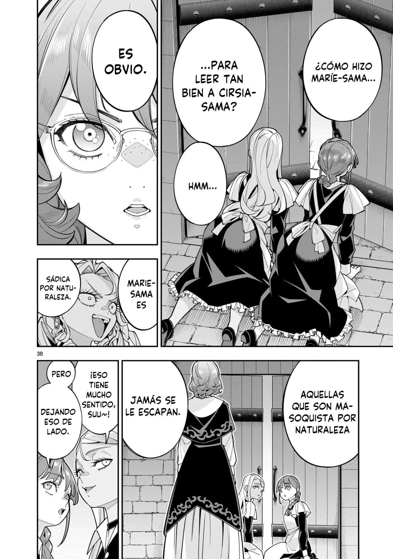 Para desafiar a la muerte creare un harem yuri para sobrevivir! Capitulo 9 página 39