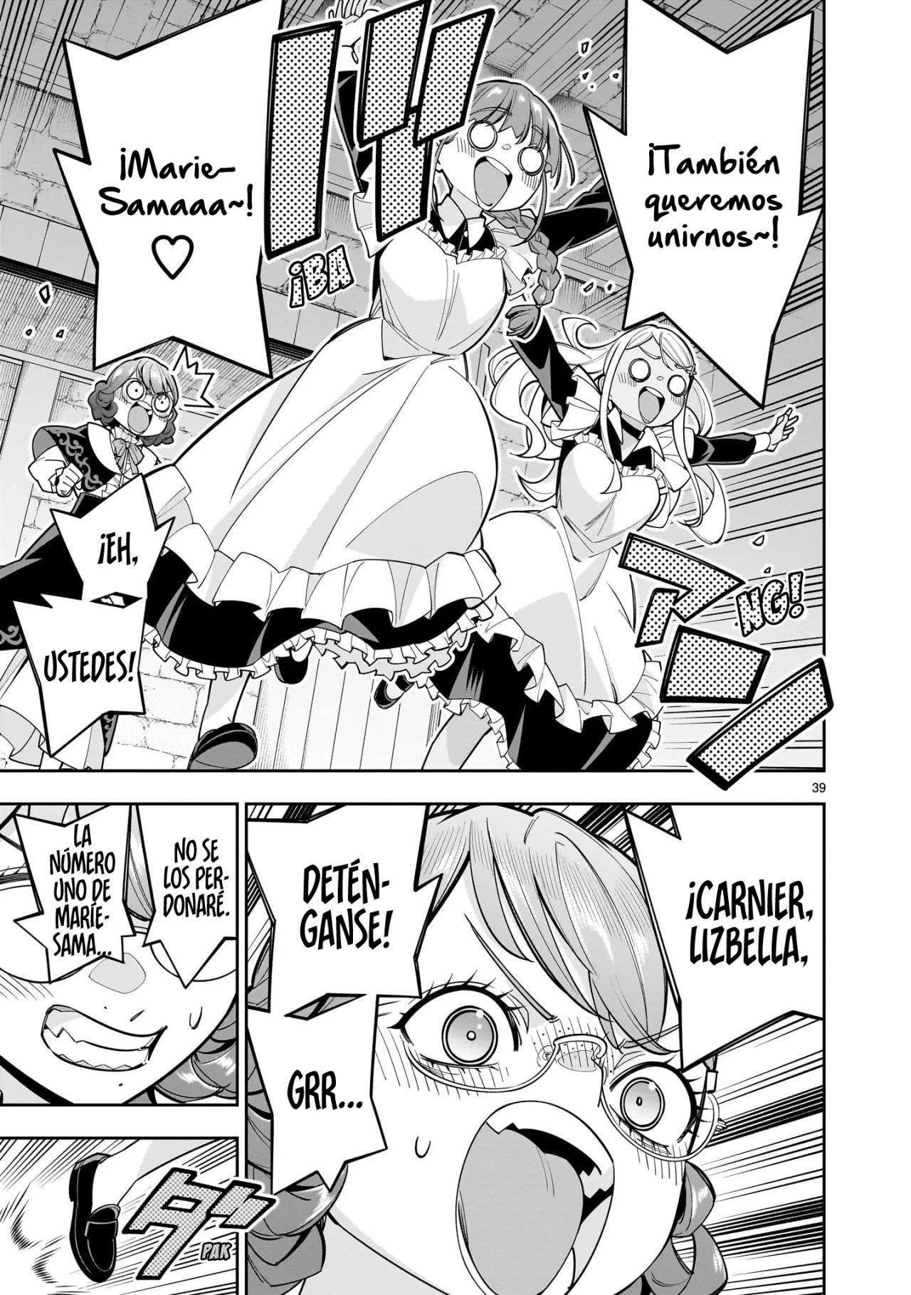 Para desafiar a la muerte creare un harem yuri para sobrevivir! Capitulo 9 página 40