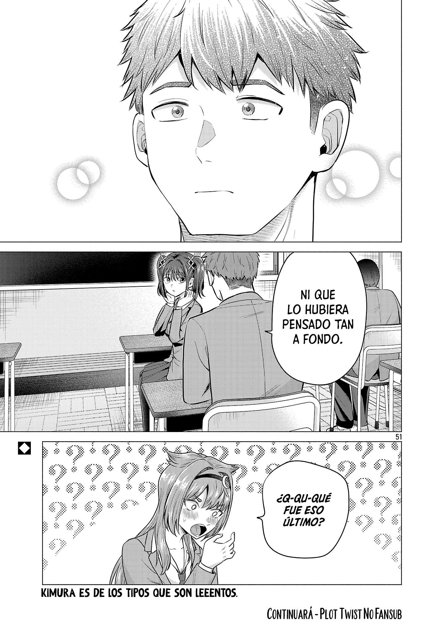 ¡Quiero que gane la heroína perdedora! Capitulo 2 página 52