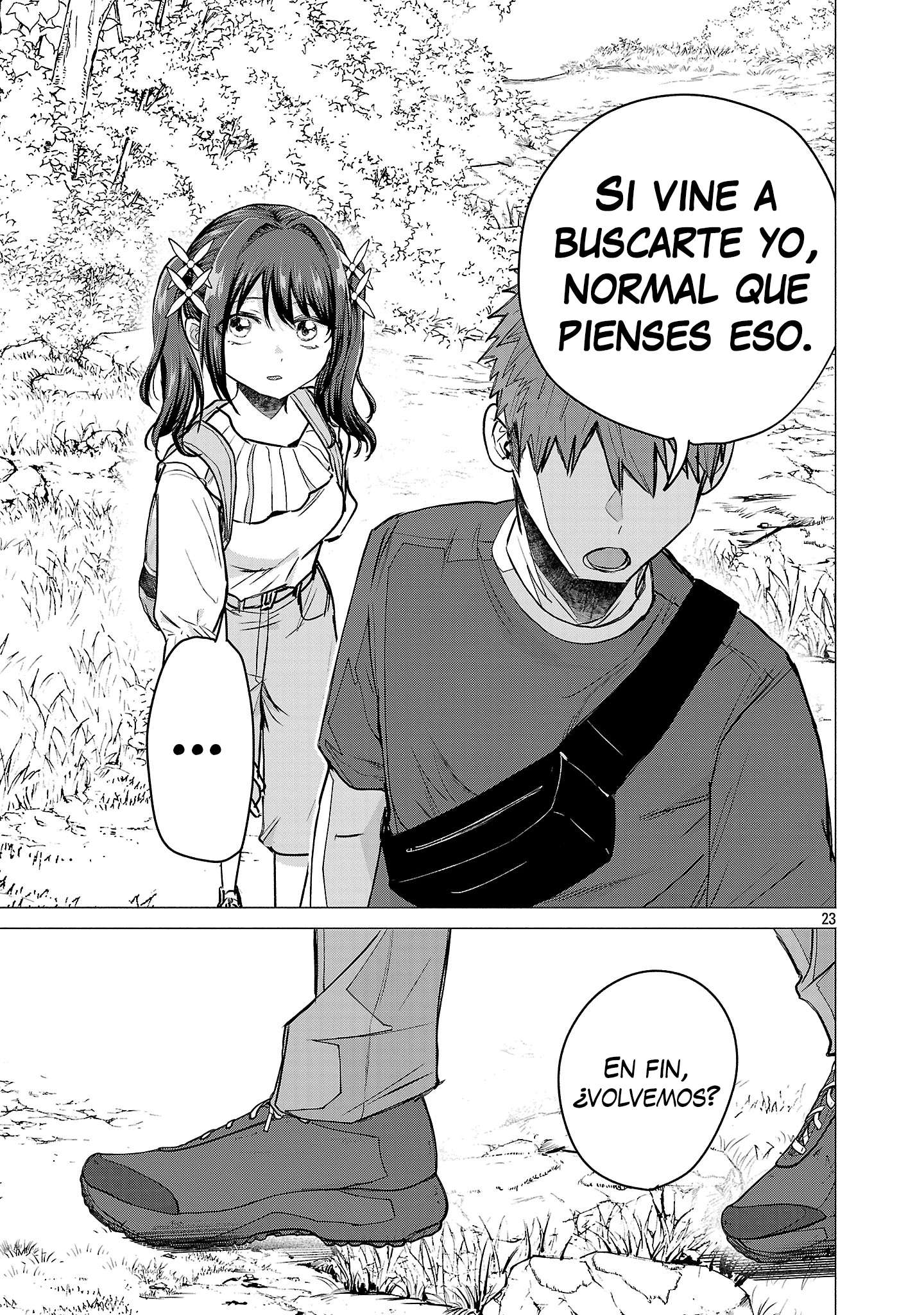 ¡Quiero que gane la heroína perdedora! Capitulo 20 página 23
