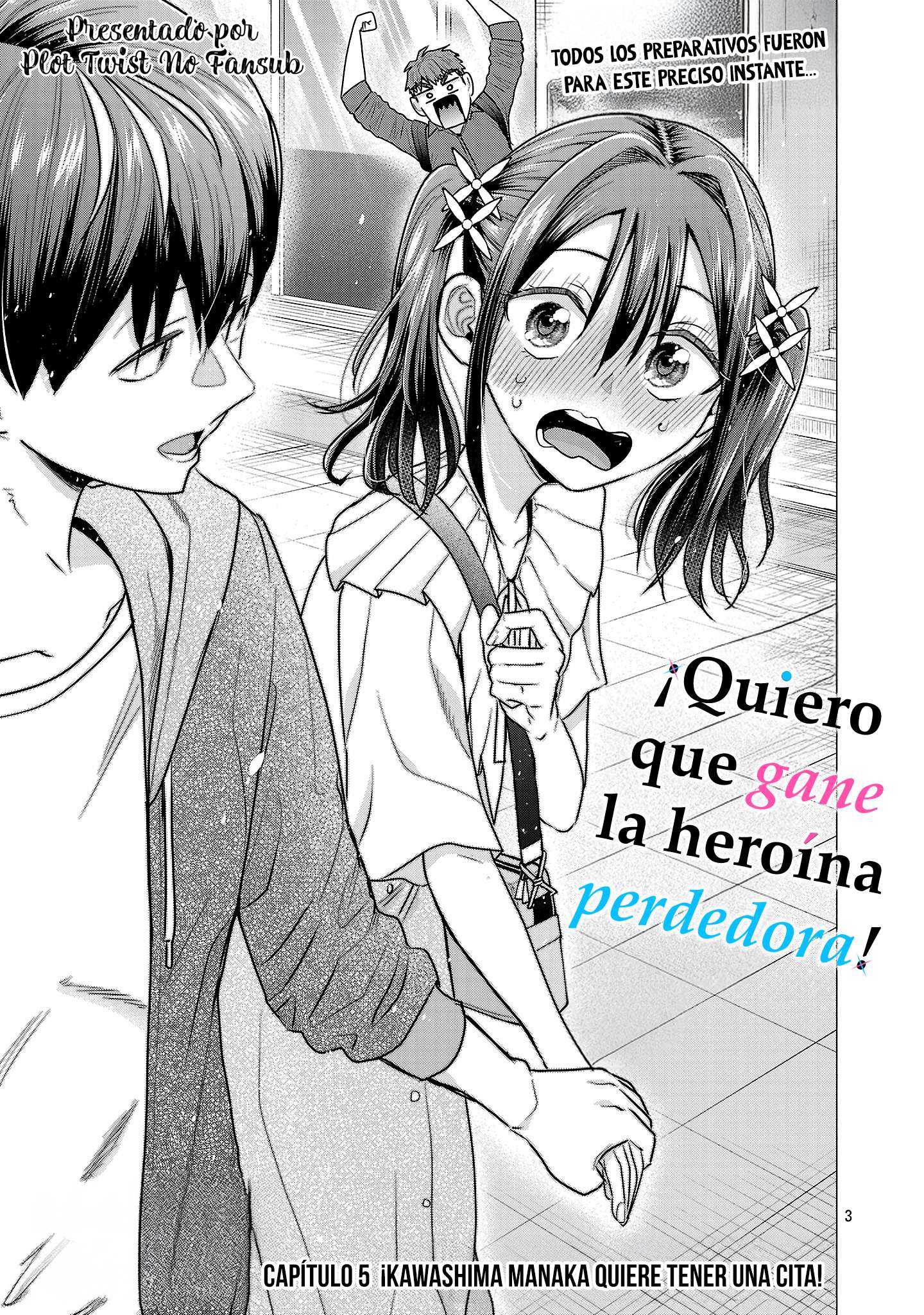 ¡Quiero que gane la heroína perdedora! Capitulo 5 página 4