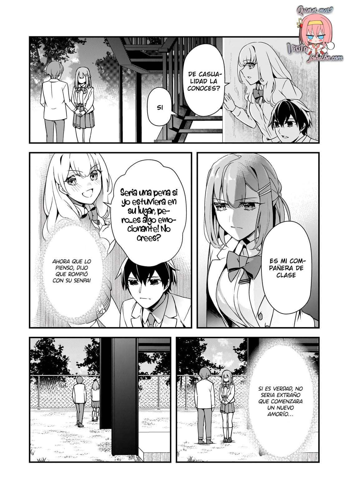 Las Chicas que me Traumatizaron me están Mirando, pero Desafortunadamente es Demasiado Tarde Capitulo 12.1 página 17