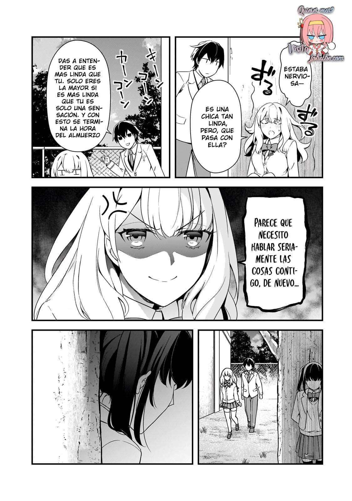 Las Chicas que me Traumatizaron me están Mirando, pero Desafortunadamente es Demasiado Tarde Capitulo 12.1 página 18