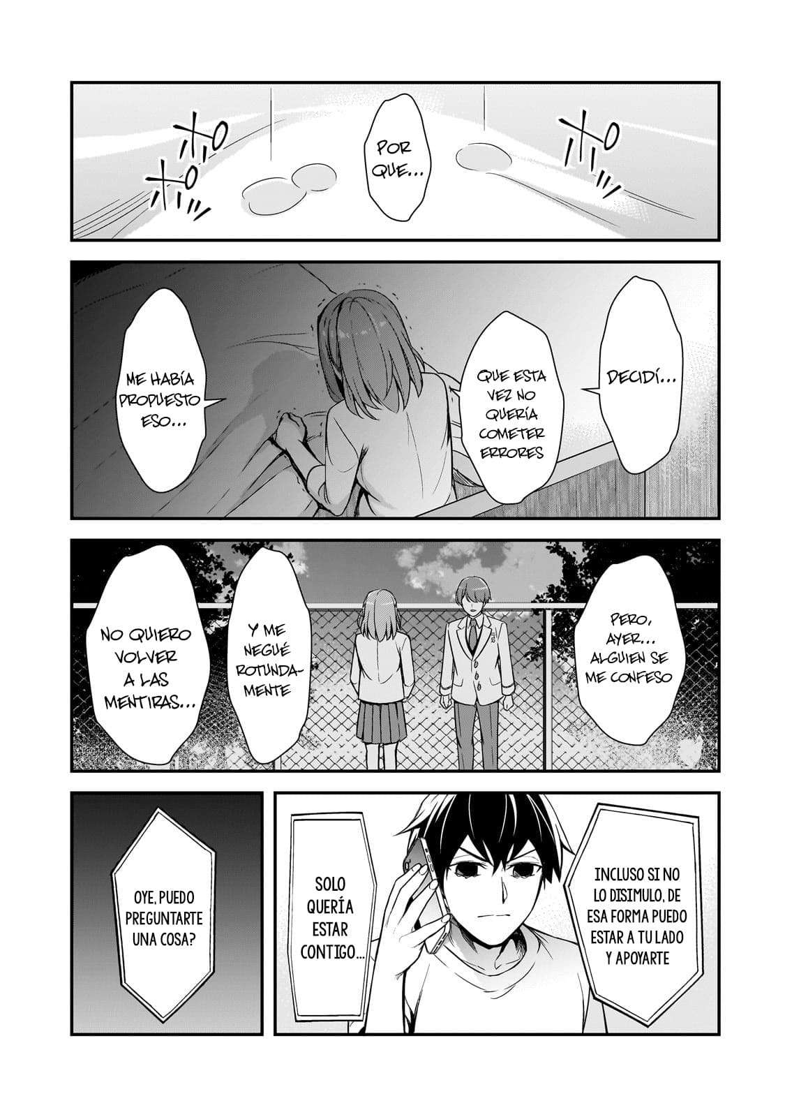 Las Chicas que me Traumatizaron me están Mirando, pero Desafortunadamente es Demasiado Tarde Capitulo 13.2 página 4