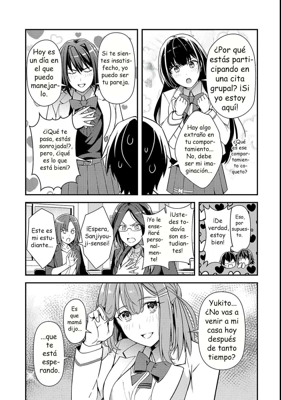 Las Chicas que me Traumatizaron me están Mirando, pero Desafortunadamente es Demasiado Tarde Capitulo 19.2 página 17