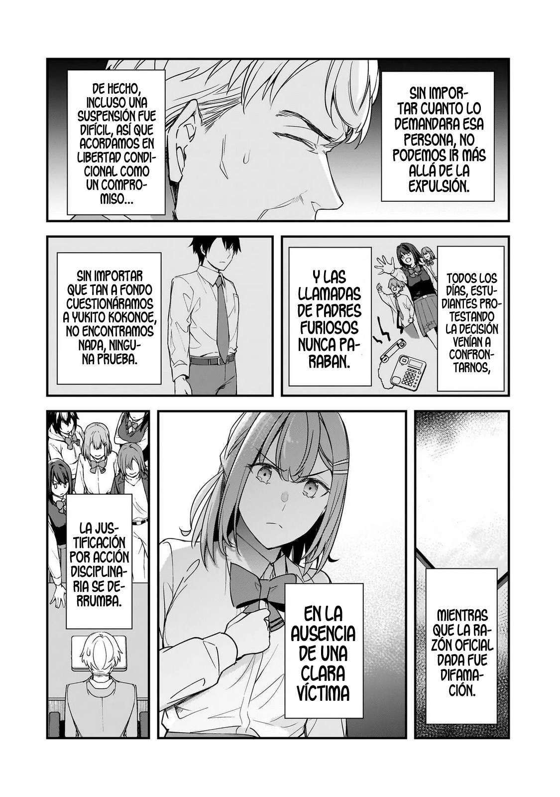 Las Chicas que me Traumatizaron me están Mirando, pero Desafortunadamente es Demasiado Tarde Capitulo 24.1 página 5