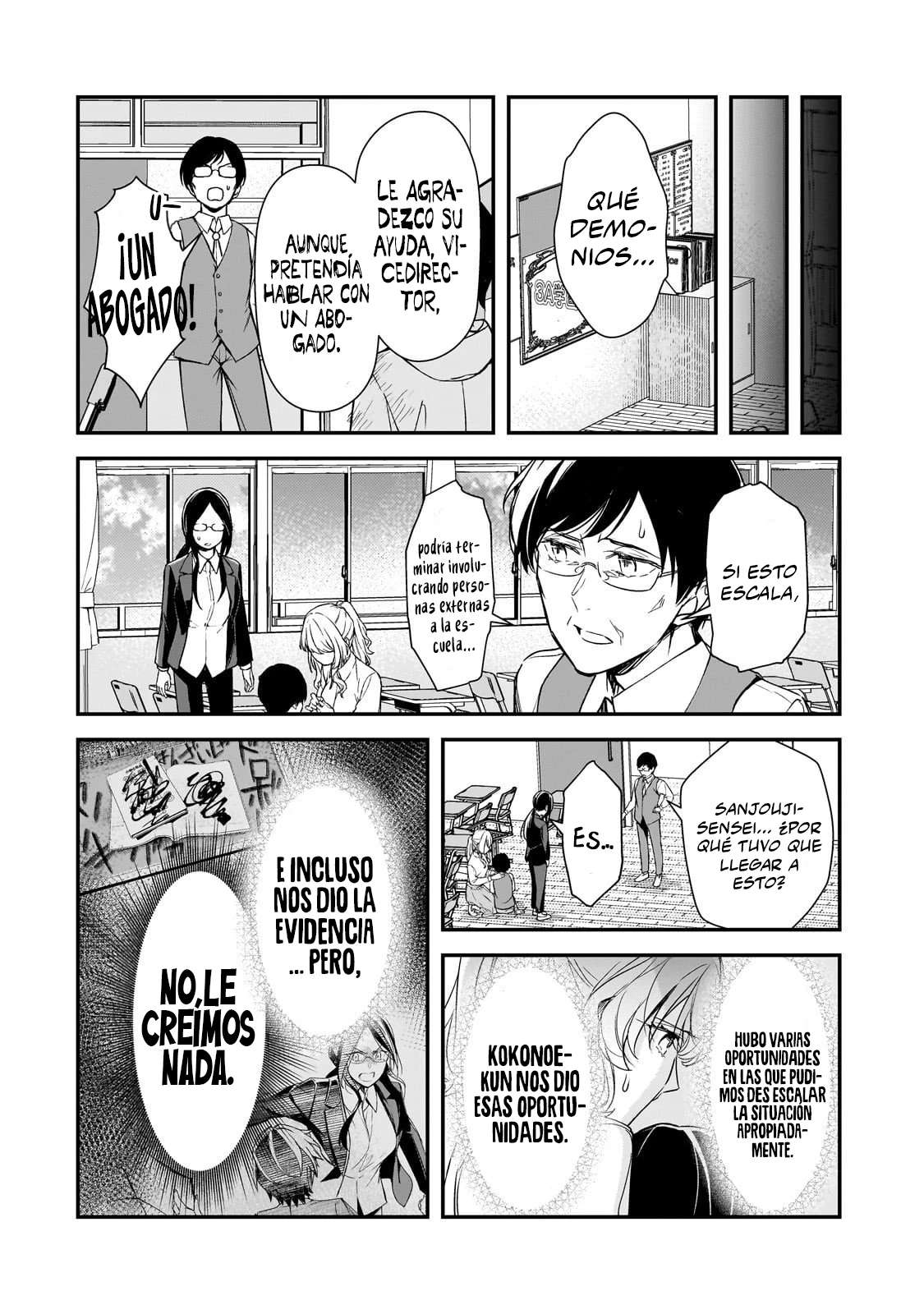 Las Chicas que me Traumatizaron me están Mirando, pero Desafortunadamente es Demasiado Tarde Capitulo 26.2 página 10