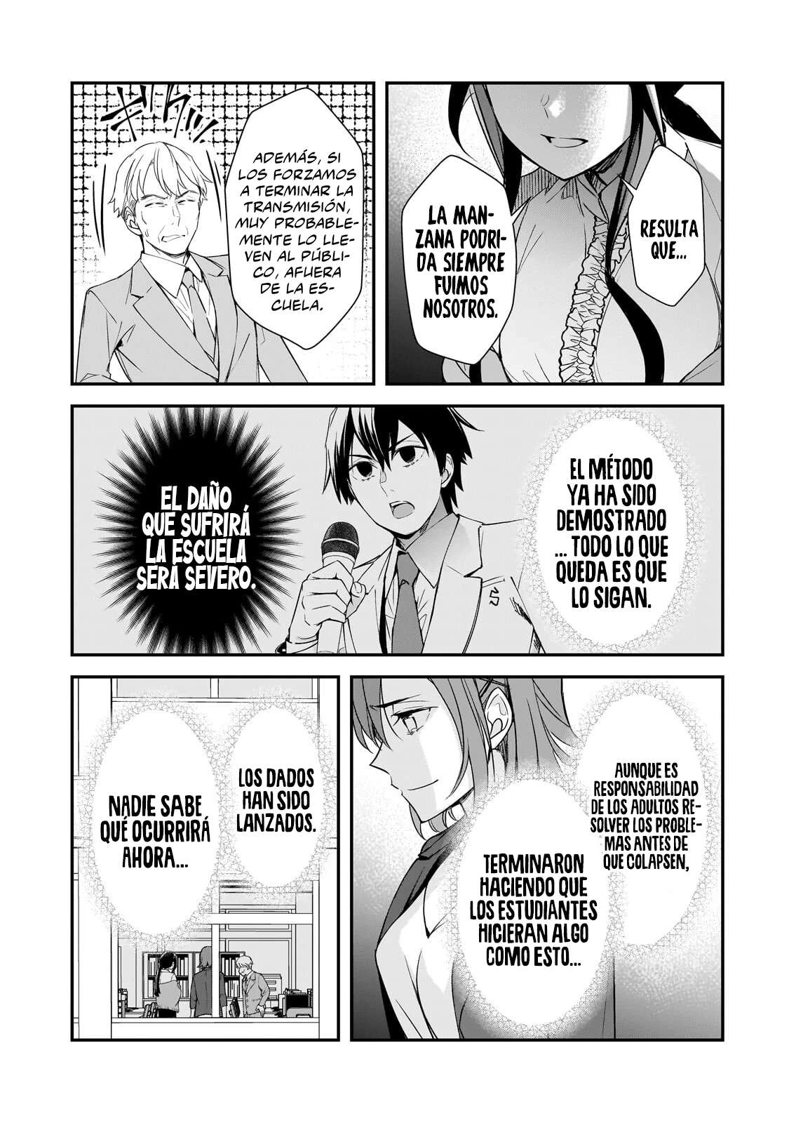 Las Chicas que me Traumatizaron me están Mirando, pero Desafortunadamente es Demasiado Tarde Capitulo 27.2 página 14