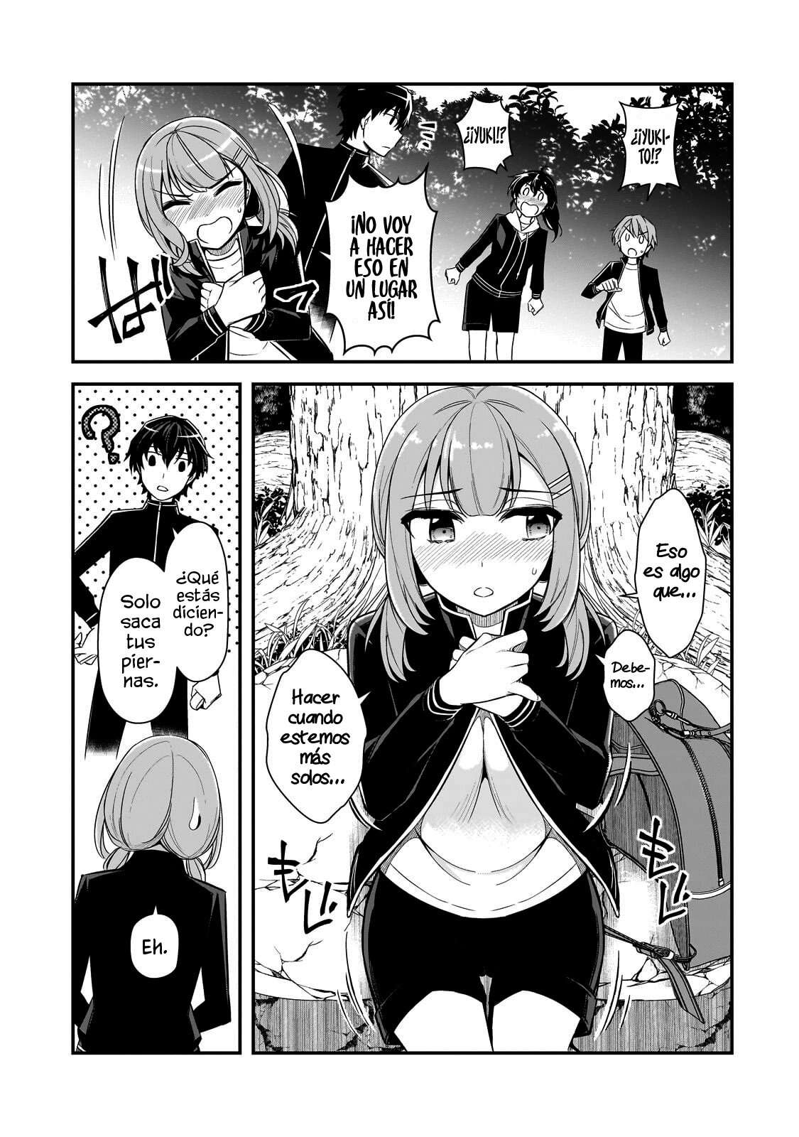 Las Chicas que me Traumatizaron me están Mirando, pero Desafortunadamente es Demasiado Tarde Capitulo 3.1 página 11