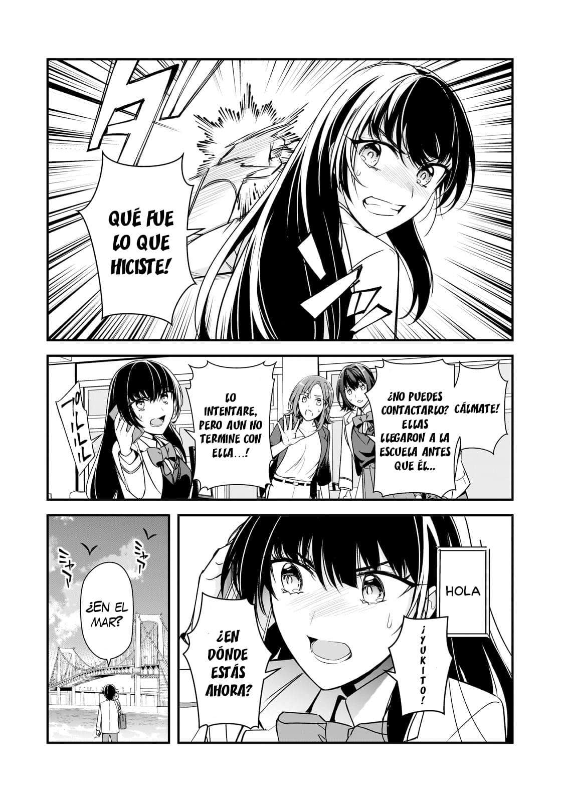 Las Chicas que me Traumatizaron me están Mirando, pero Desafortunadamente es Demasiado Tarde Capitulo 8.2 página 6