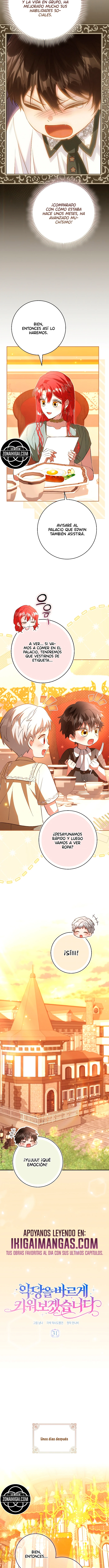 Eduquemos al villano adecuadamente Capitulo 31 página 3