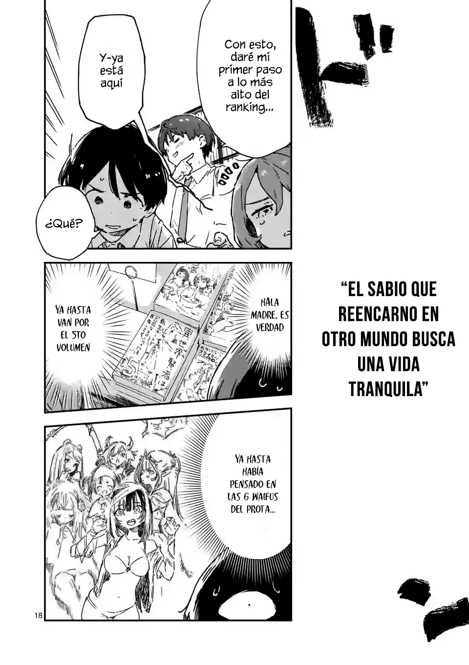 Too Many Losing Heroines Capitulo 8.2 página 9