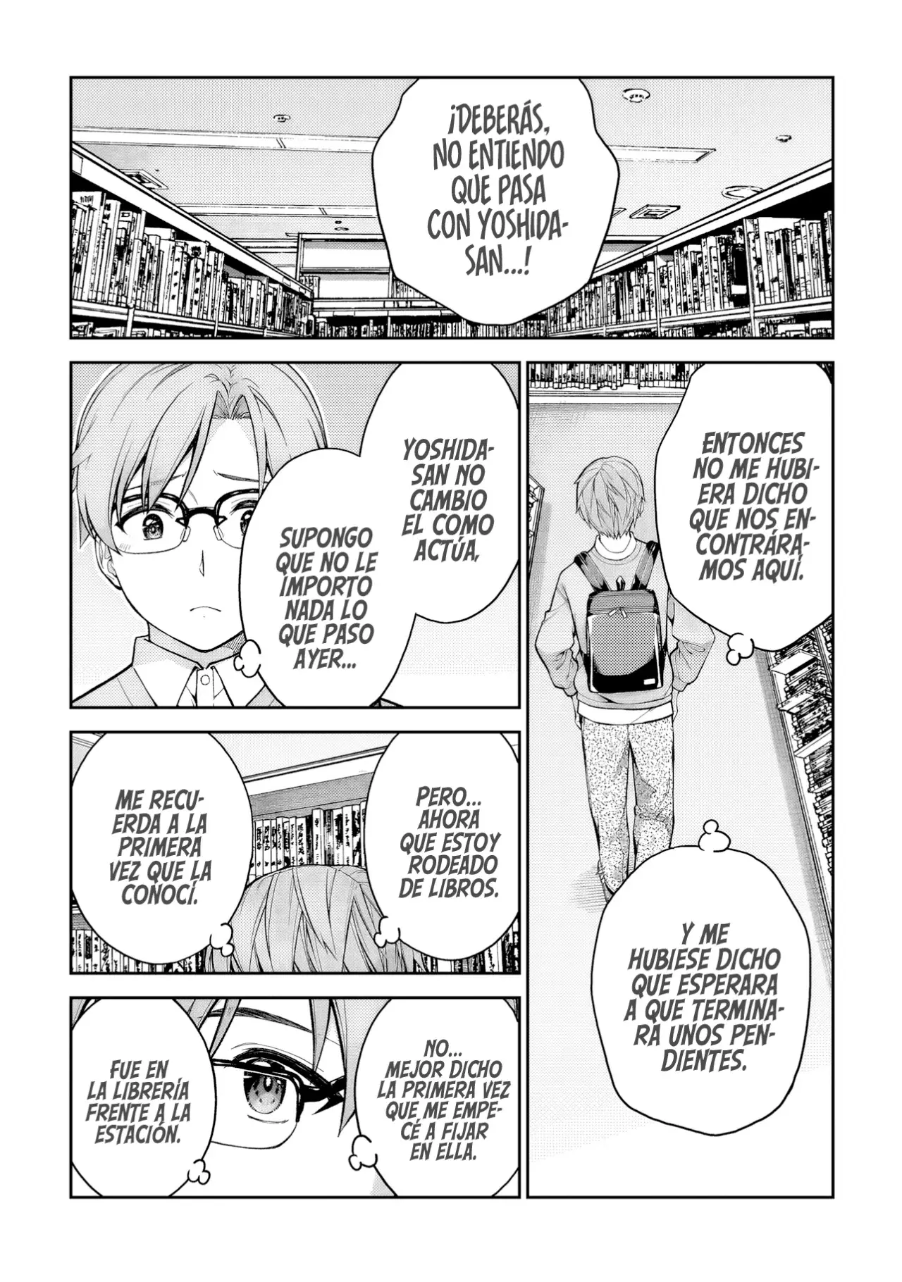 Wakaranai Desu Yoshida-san Capitulo 2 página 12