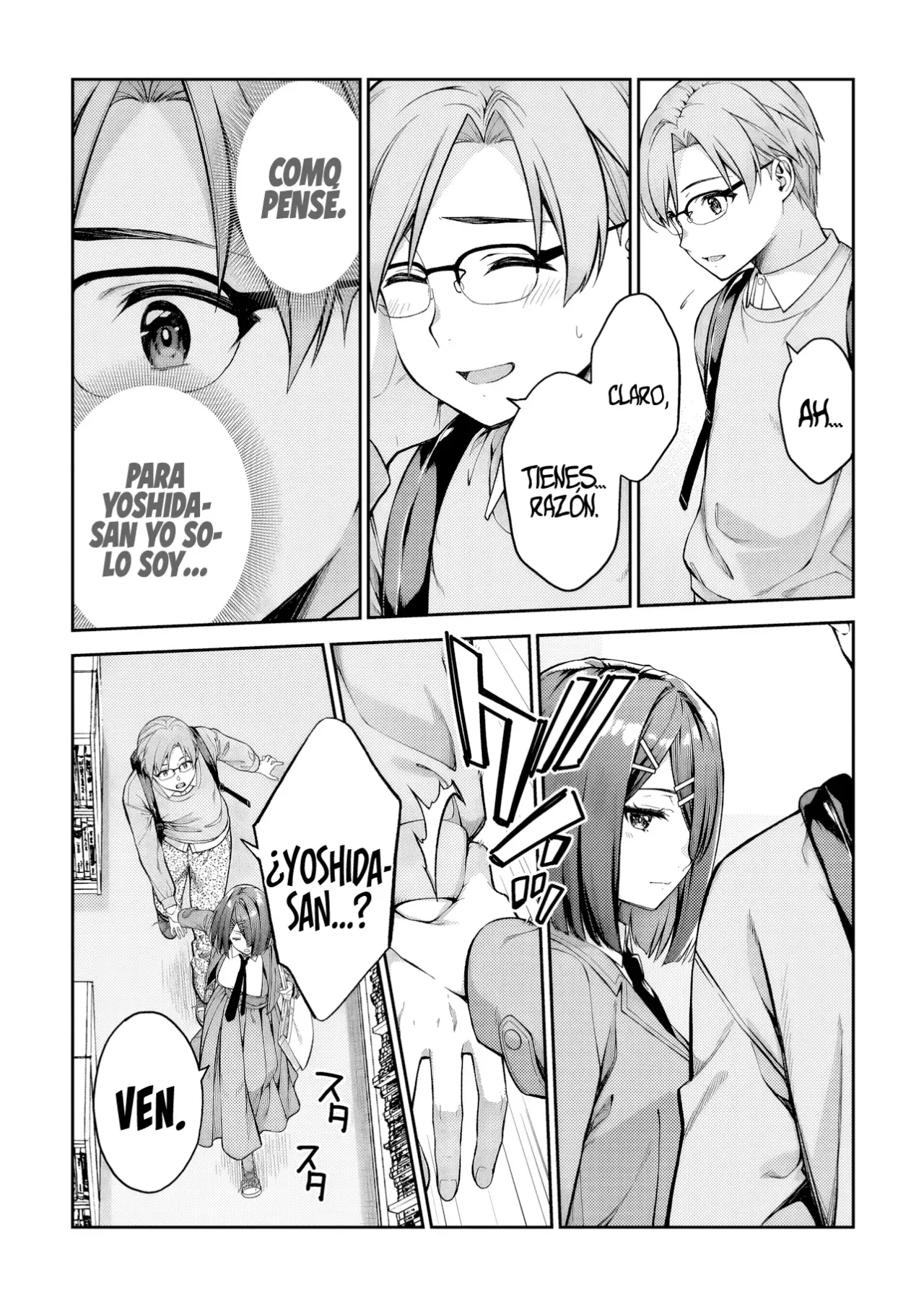 Wakaranai Desu Yoshida-san Capitulo 2 página 22