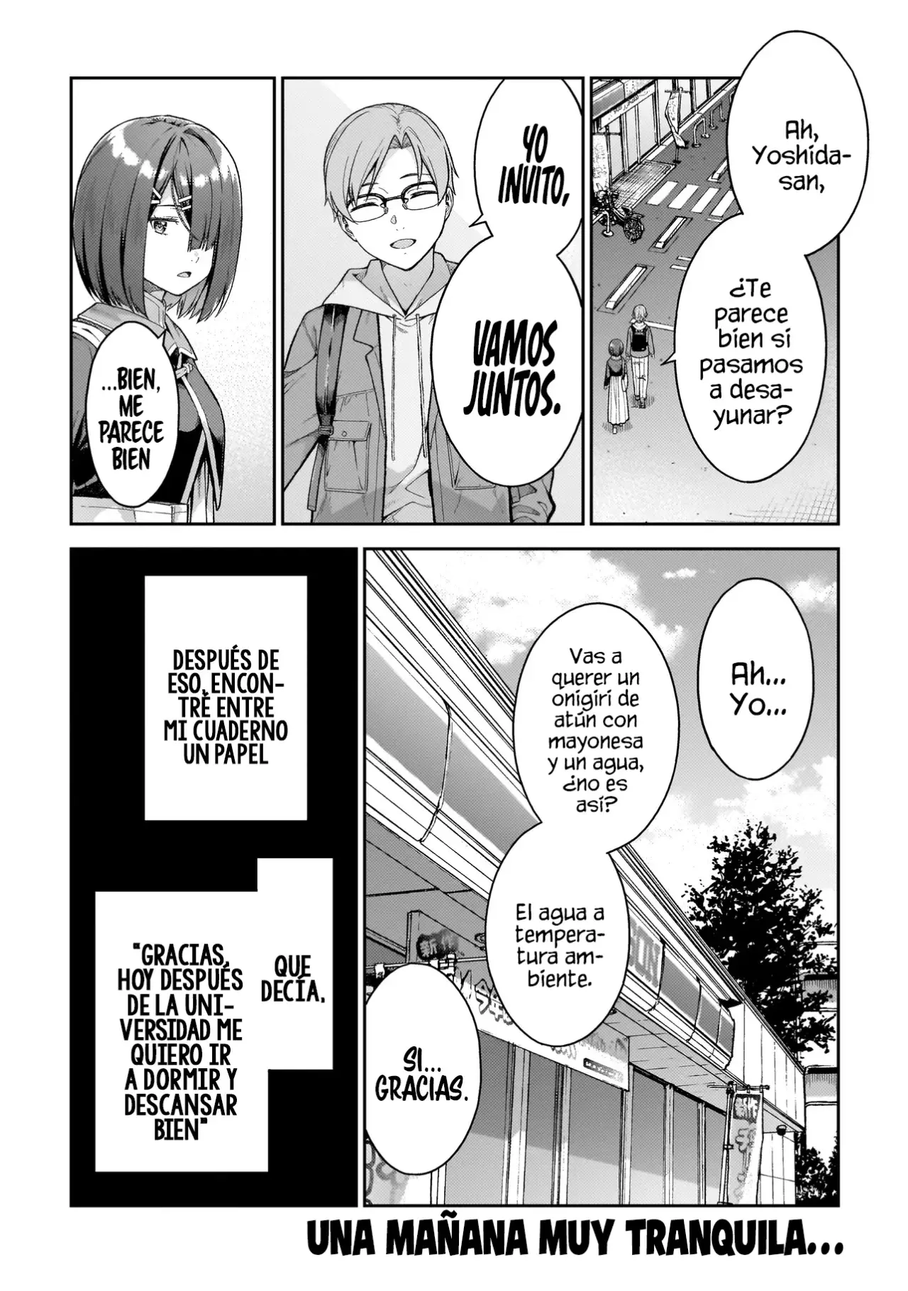 Wakaranai Desu Yoshida-san Capitulo 3 página 34