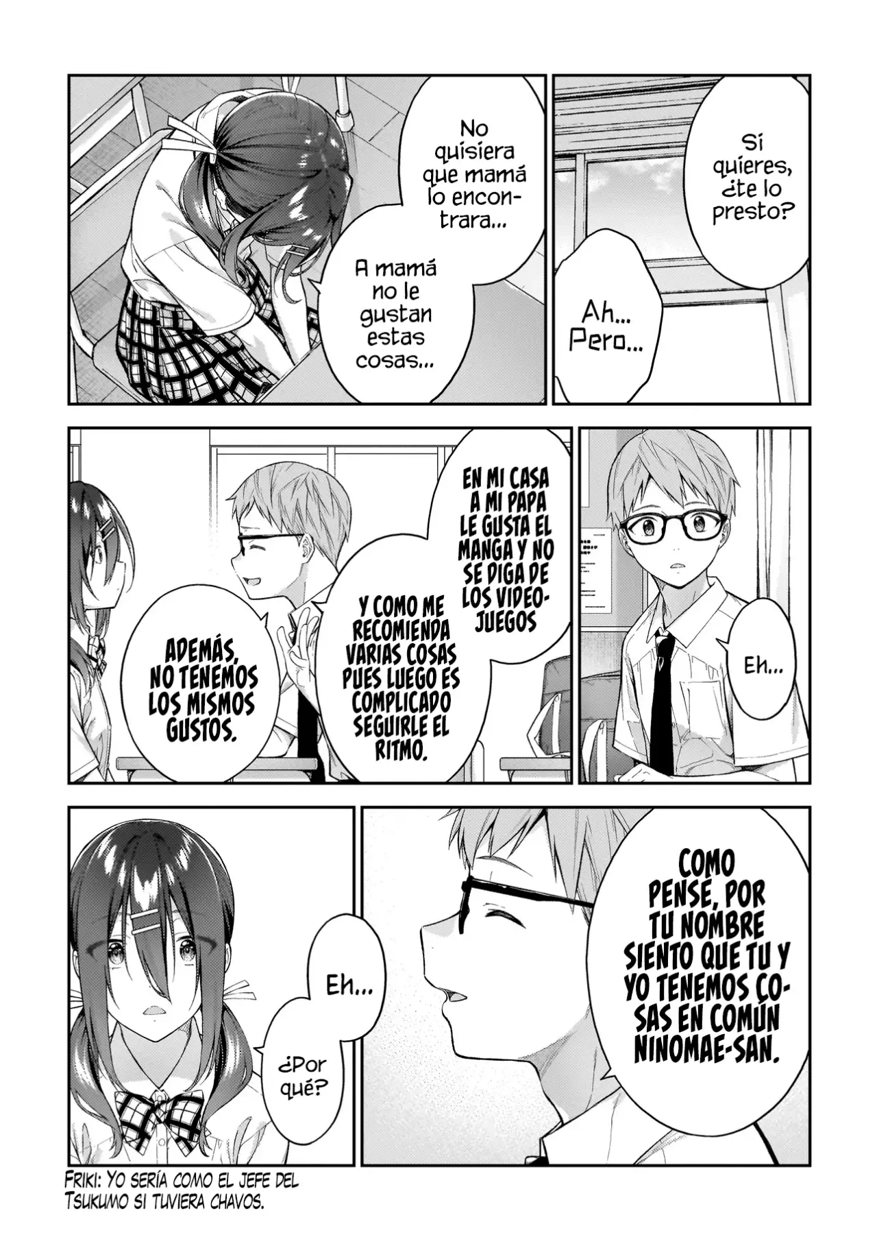 Wakaranai Desu Yoshida-san Capitulo 5 página 20