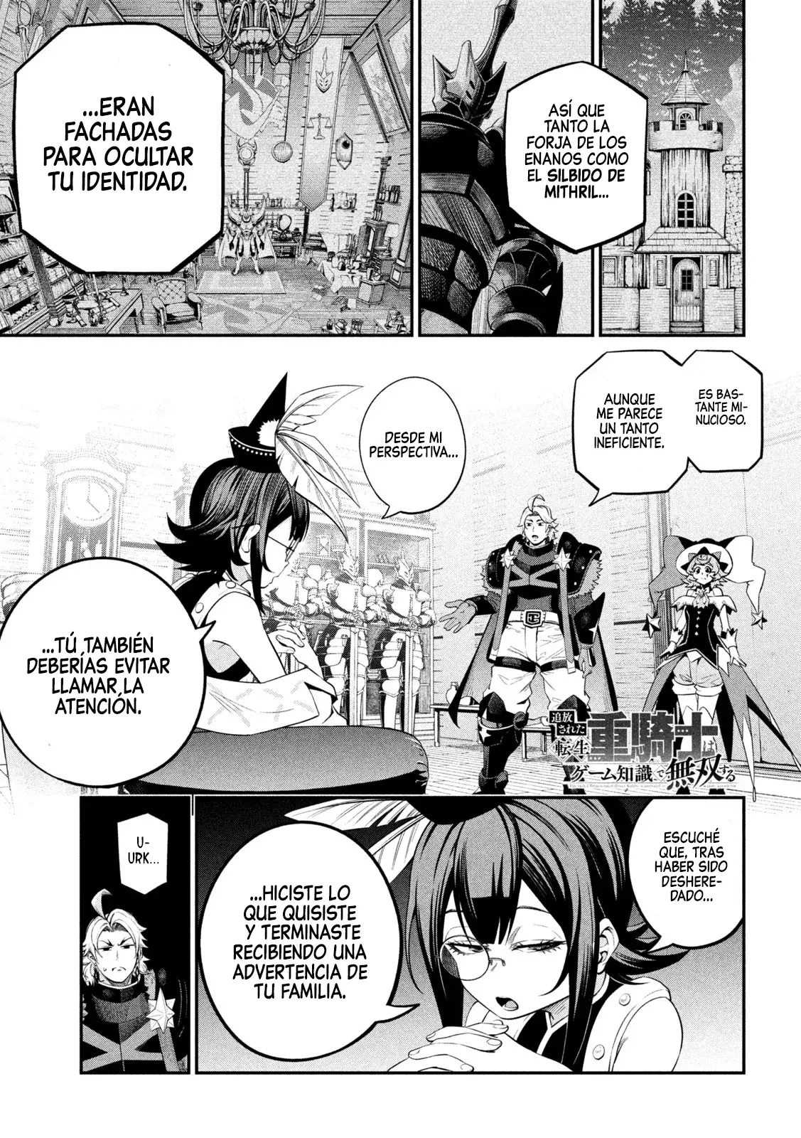 EL CABALLERO PESADO REENCARNADO EXILIADO NO TIENE RIVAL EN EL CONOCIMIENTO DEL JUEGO Capitulo 128 página 3