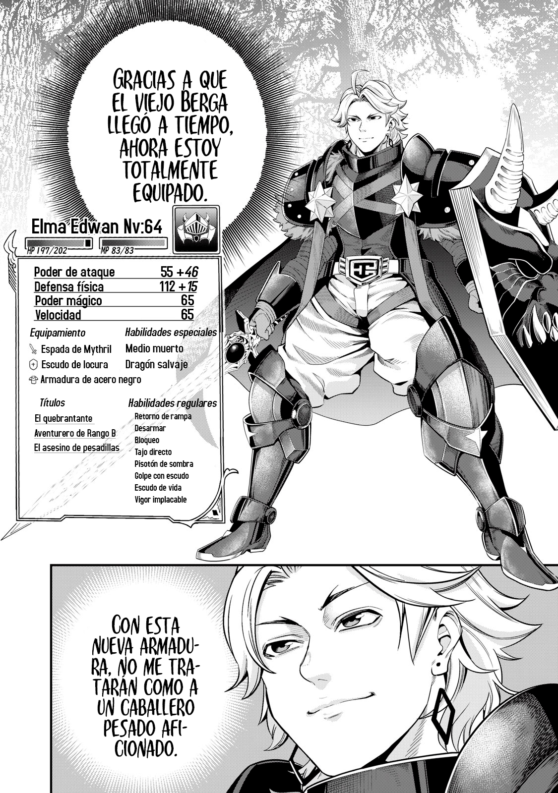EL CABALLERO PESADO REENCARNADO EXILIADO NO TIENE RIVAL EN EL CONOCIMIENTO DEL JUEGO Capitulo 49 página 14