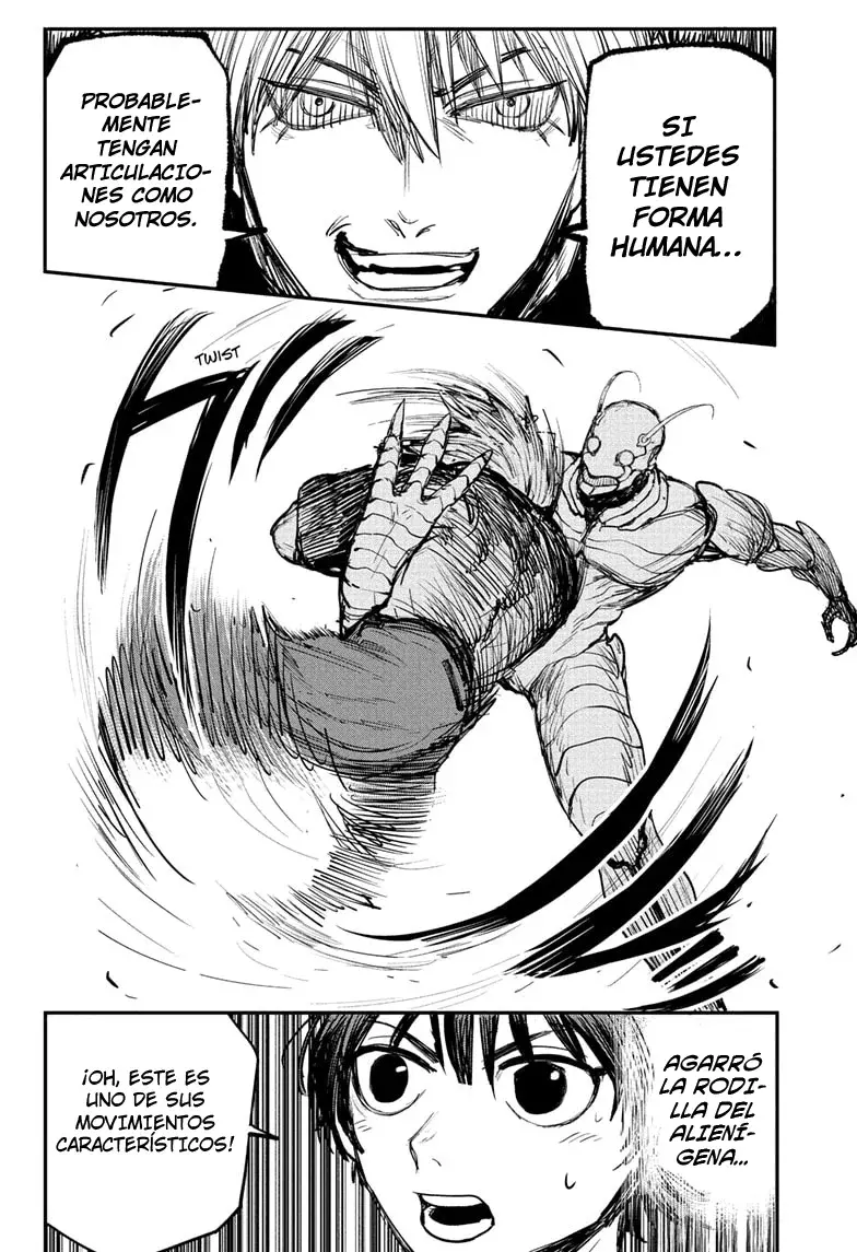 Alien Headbutt Capitulo 2: El chico y el luchador página 14