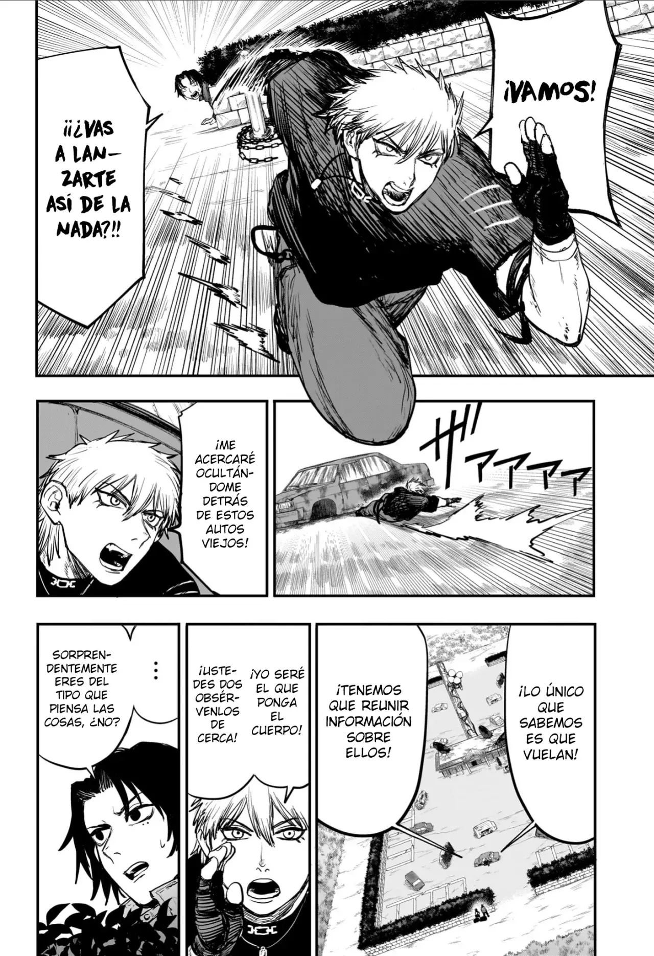 Alien Headbutt Capitulo 6: El Cazador Y El Luchador página 3