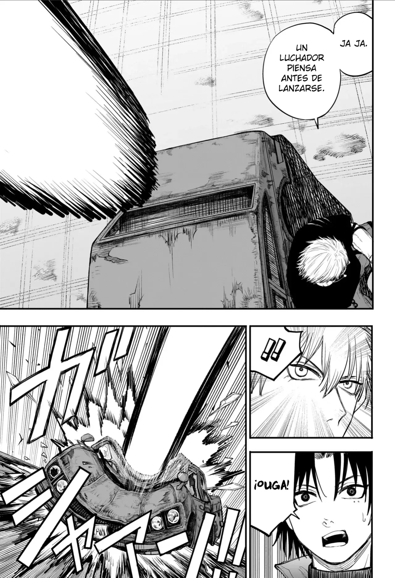 Alien Headbutt Capitulo 6: El Cazador Y El Luchador página 4