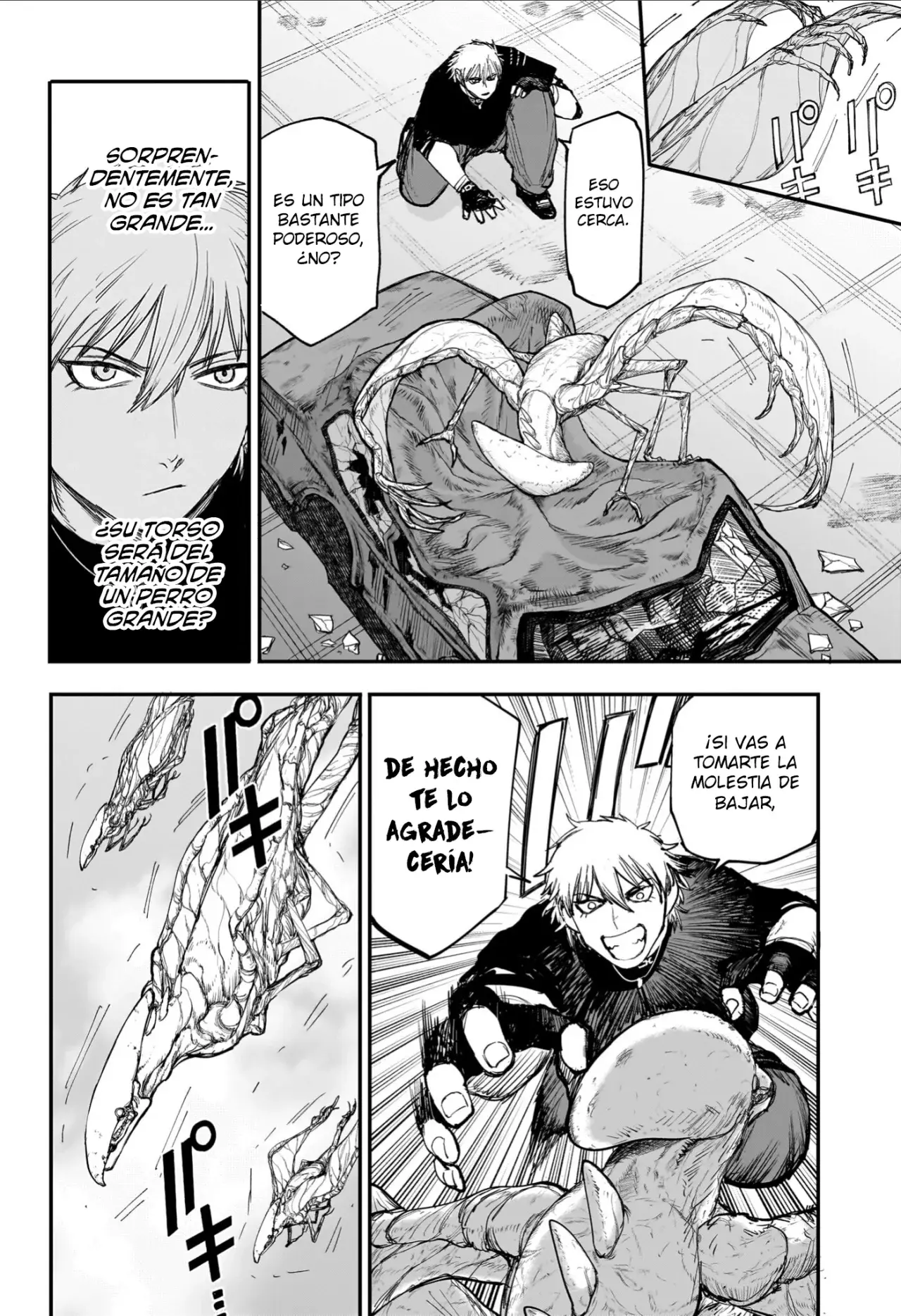 Alien Headbutt Capitulo 6: El Cazador Y El Luchador página 5