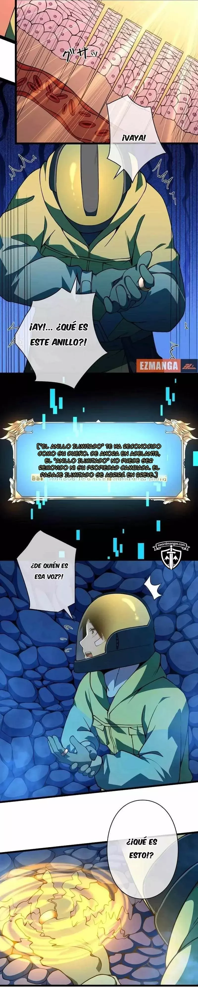 El Anillo Divino Desciende: El Mas Fuerte De Otro Mundo Capitulo 1 página 21