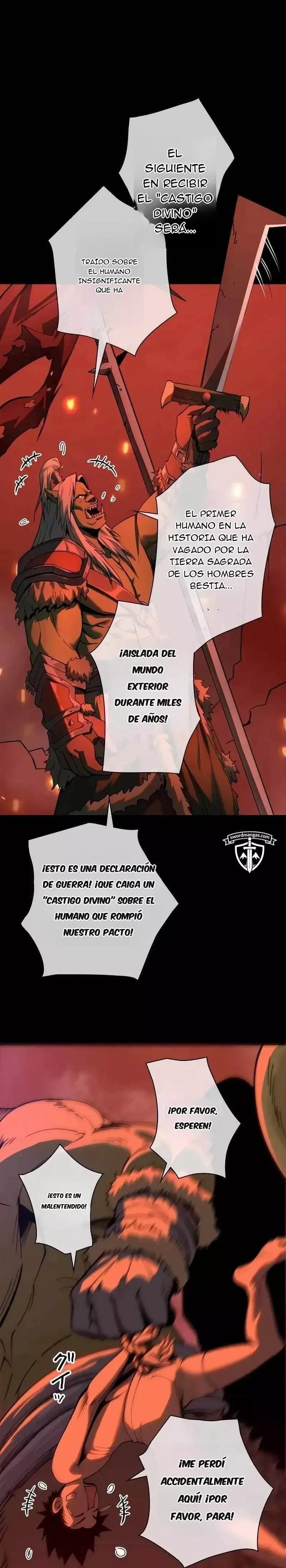 El Anillo Divino Desciende: El Mas Fuerte De Otro Mundo Capitulo 1 página 30