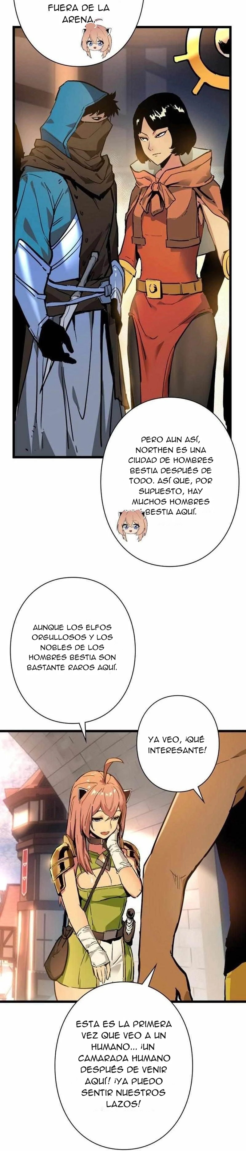 El Anillo Divino Desciende: El Mas Fuerte De Otro Mundo Capitulo 17 página 4