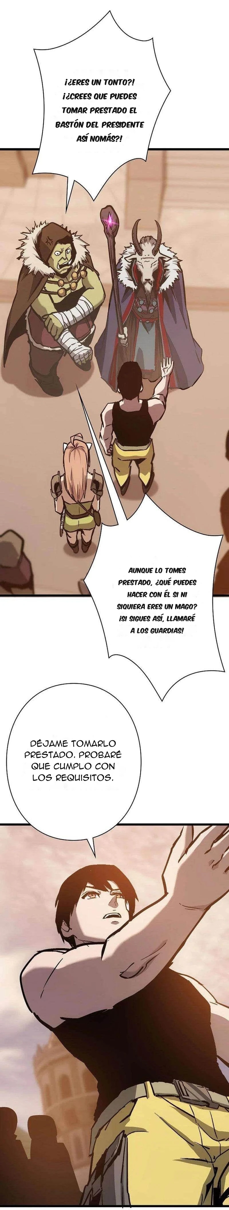 El Anillo Divino Desciende: El Mas Fuerte De Otro Mundo Capitulo 20 página 22
