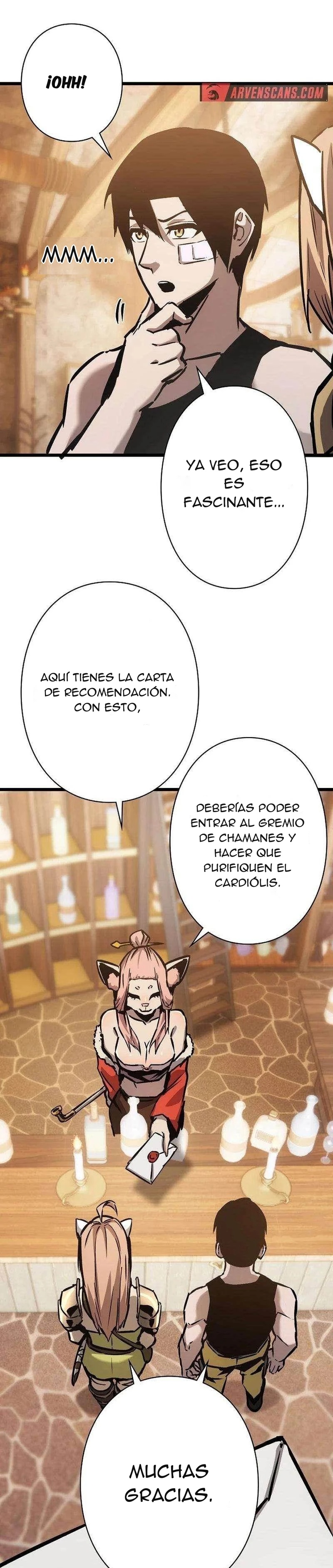 El Anillo Divino Desciende: El Mas Fuerte De Otro Mundo Capitulo 20 página 7