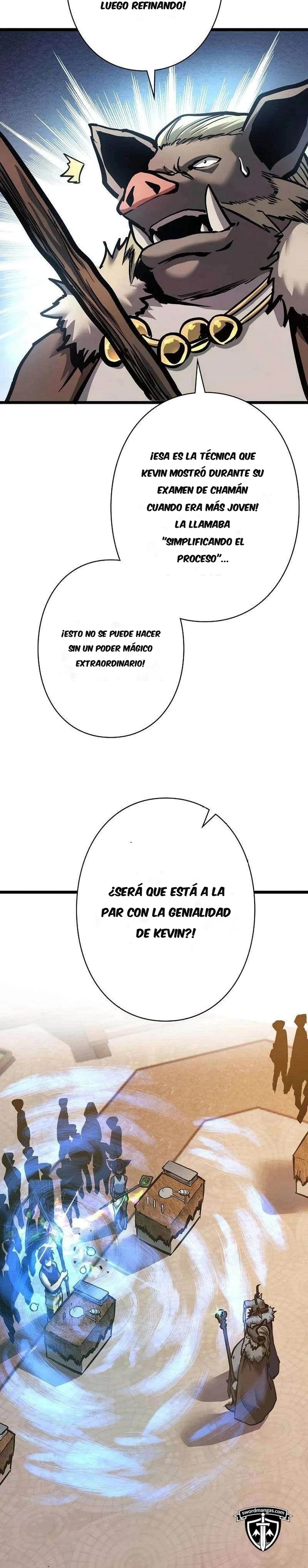 El Anillo Divino Desciende: El Mas Fuerte De Otro Mundo Capitulo 21 página 36