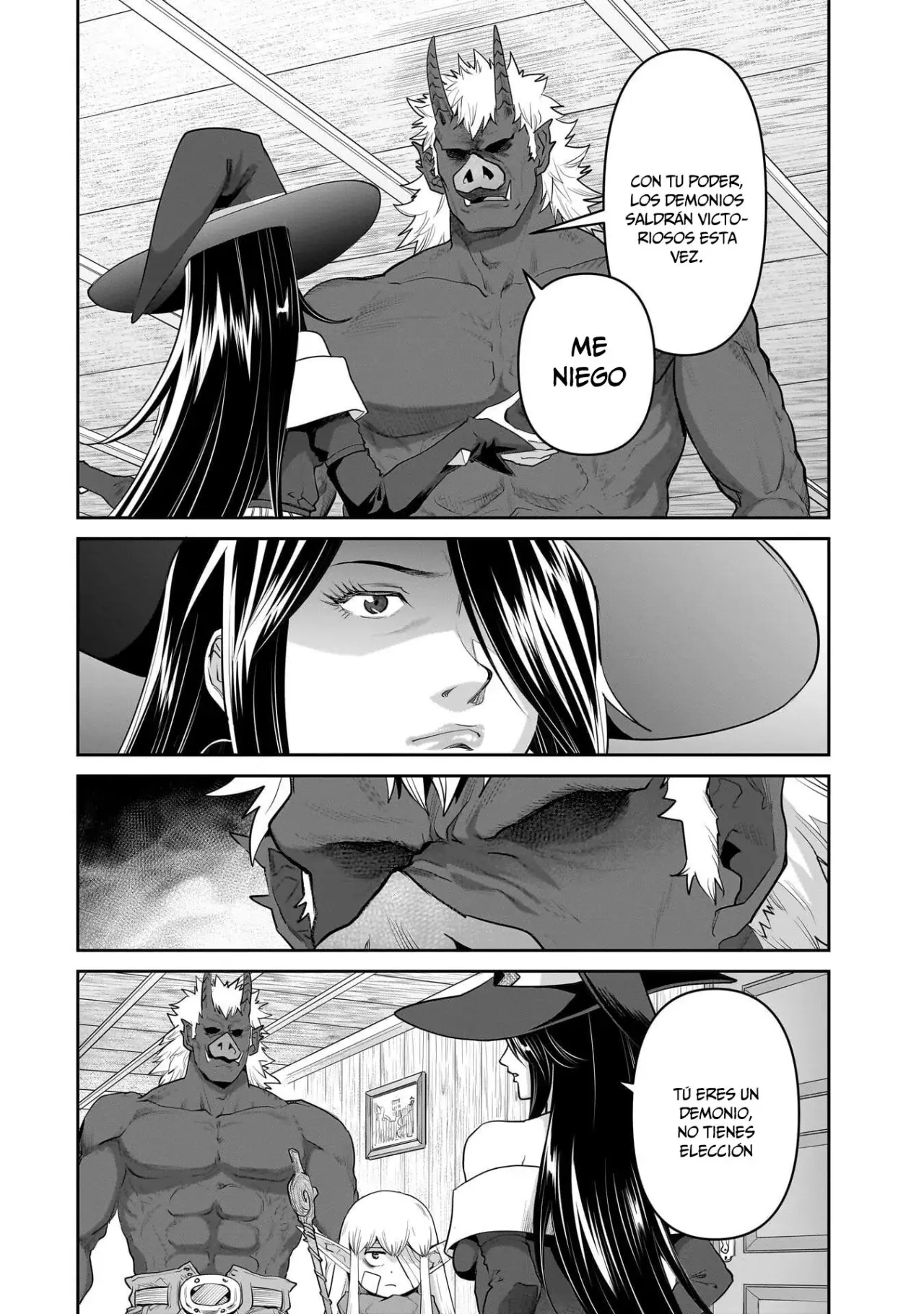 Orc with child Capitulo 10: La bruja seductora página 13