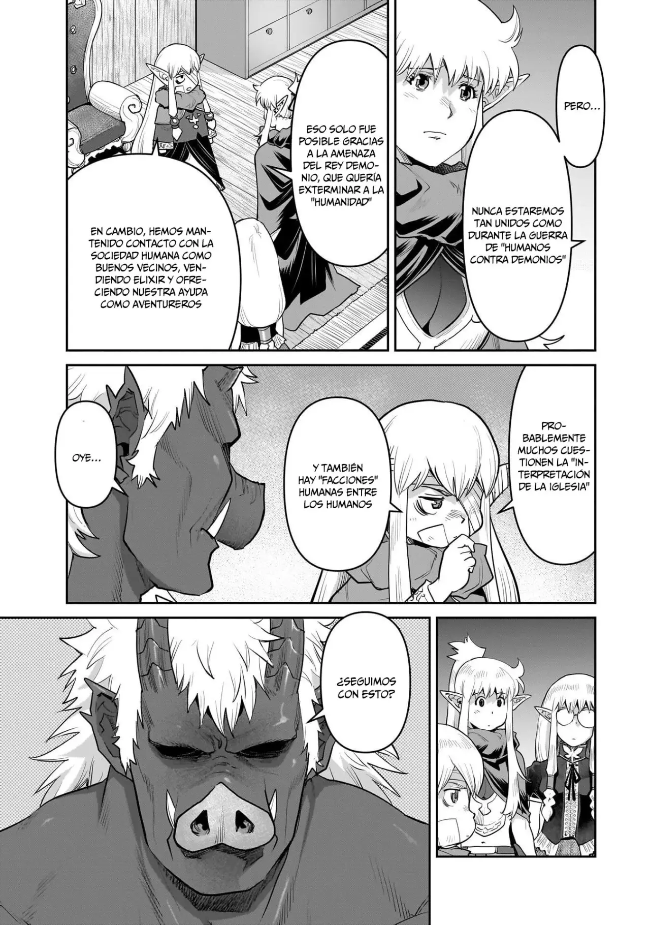 Orc with child Capitulo 10: La bruja seductora página 28