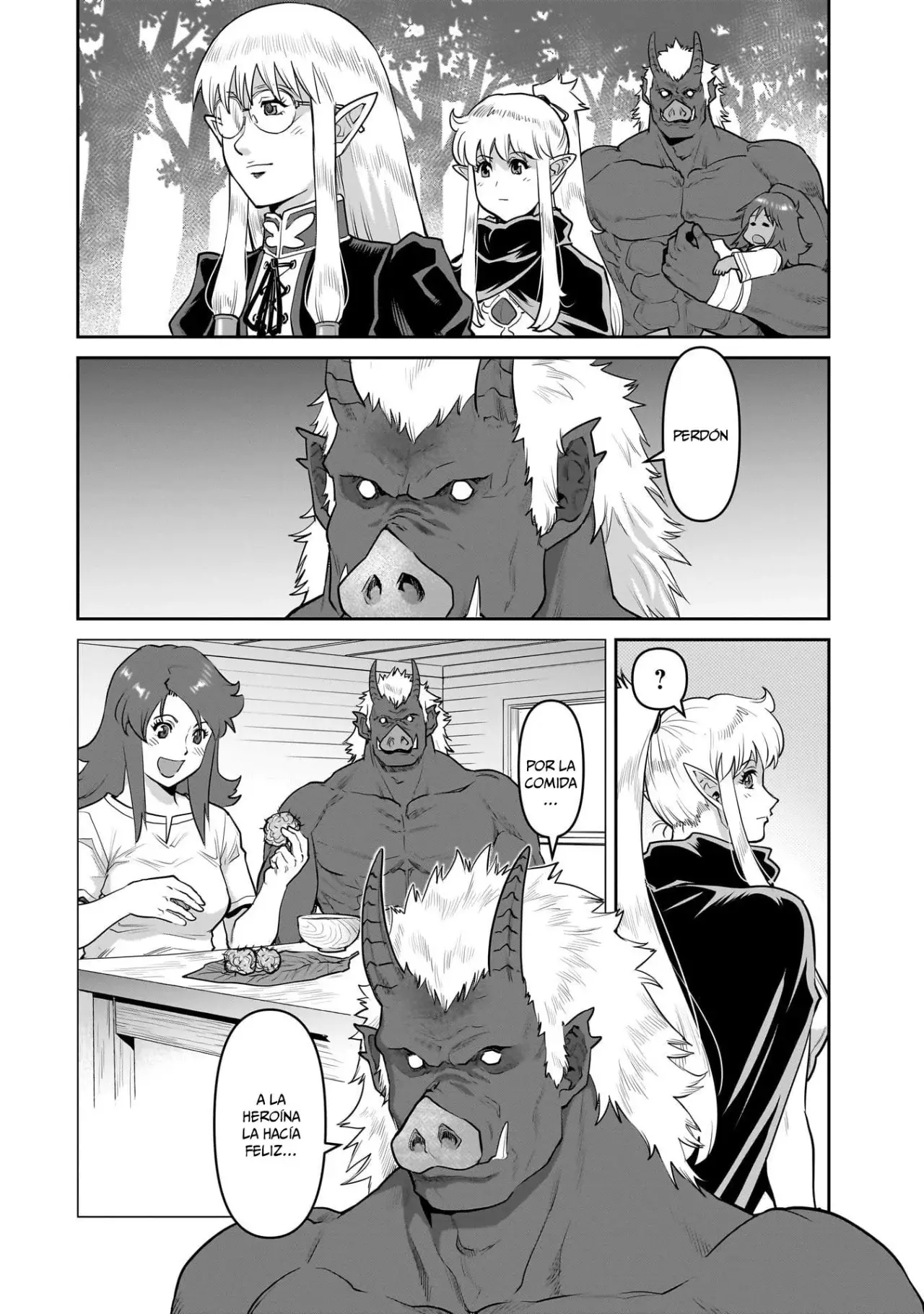 Orc with child Capitulo 2: Un día en la aldea de los elfos página 29