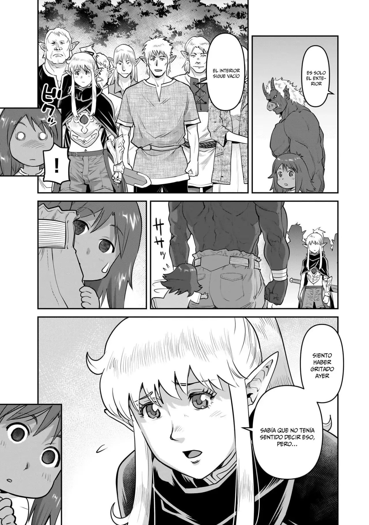 Orc with child Capitulo 2: Un día en la aldea de los elfos página 40