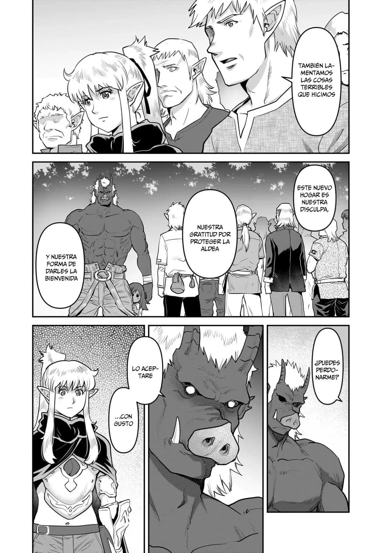 Orc with child Capitulo 2: Un día en la aldea de los elfos página 41