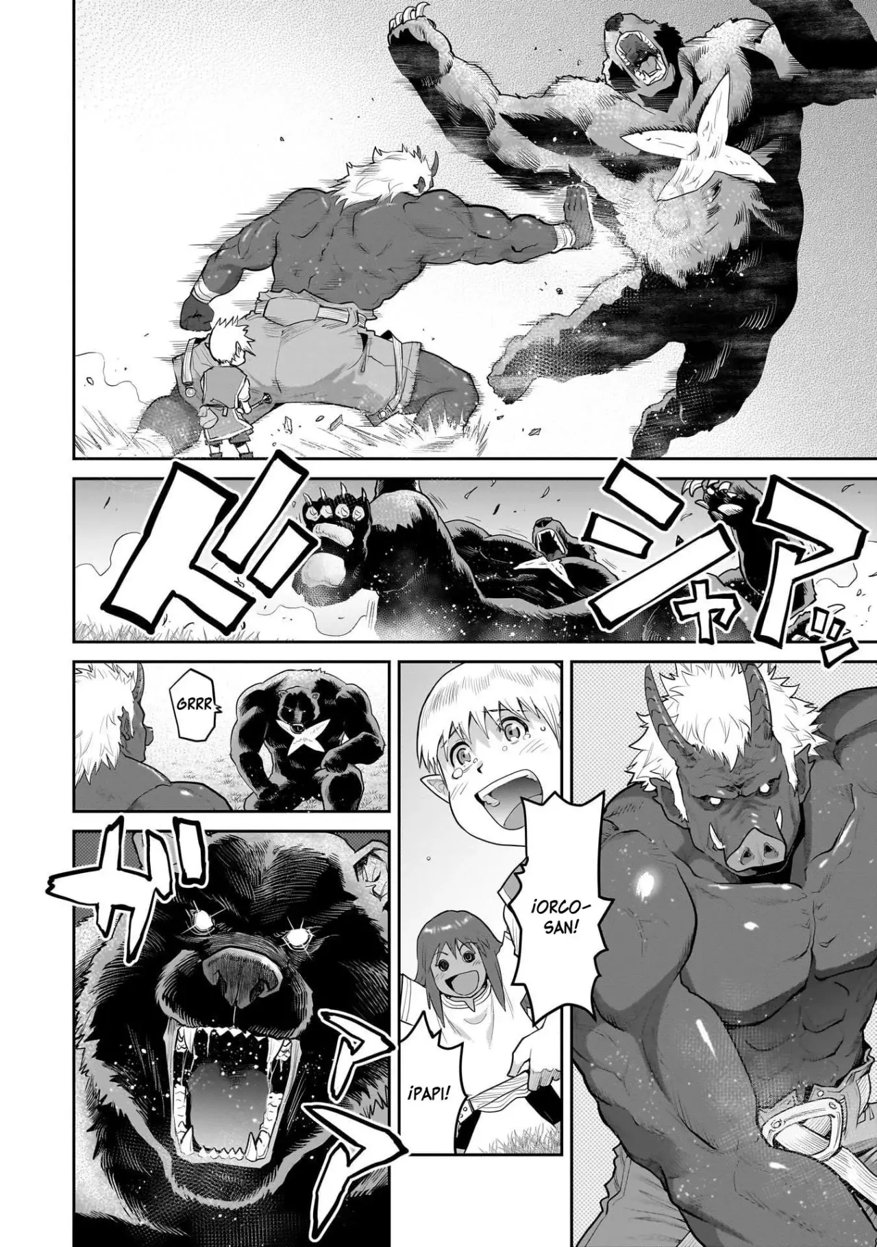 Orc with child Capitulo 3: El orco admirado página 25